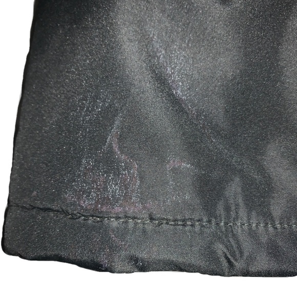 HFX L Puffer Jacket Parka Faux Fur Brim Hood Insulated Black Very Warm - Picture 6 of 9